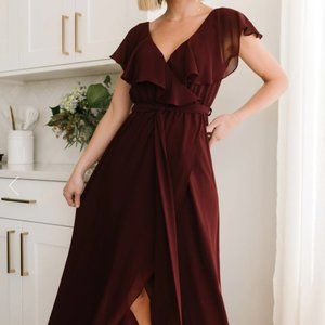 Maxi Dress from Baltic Born- Large, Mulberry